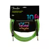 Fender Professional Series Glow in the Dark Cable Green 10′ Gitarrenkabel