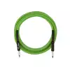 Fender Professional Series Glow in the Dark Cable Green 10′ Gitarrenkabel