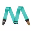 Fender 2″ Am Pro Seat Belt Strap Miami Blue Gitarrengurt