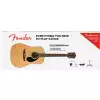 Fender FA-115 Drednought pack V2 Natural Westerngitarre (mit Tonabnehmer) Set