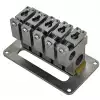 2Tek Bass Bridge - 5-string - Stainless Steel