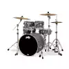 PDP by DW Shellset Concept Maple Satin Pewter Schlagzeug-Set