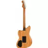 Fender American Acoustasonic Jazzmaster Ebony Fingerboard Black Westerngitarre (mit Tonabnehmer)