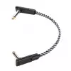 RockBoard Flat Patch Cable Salt&Pepper Tweed Series 20 cm