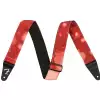 Fender Tie Dye Acid Wash Strap Red Gitarrengurt