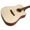 Ibanez IBZ-PF10CE-OPN Open Pore Natural Westerngitarre (mit Tonabnehmer)