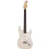 Fender Made in Japan Limited Run Hybrid II Stratocaster RW Satin Sand Beige E-Gitarre