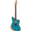 Fender American Acoustasonic Jazzmaster Ocean Turquoise Ebony Fingerboard Westerngitarre (mit Tonabnehmer) B-STOCK