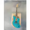 Fender American Acoustasonic Jazzmaster Ocean Turquoise Ebony Fingerboard Westerngitarre (mit Tonabnehmer) B-STOCK