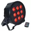 LIGHT4ME LED PAR 9X10W MKII RGBW - paski reflektor LED z pilotem IR