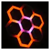 LIGHT4ME FRAME PAR 7x12 LED RGBW - reflektor LED z efektem plastrw miodu