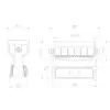 EVOLIGHTS 18x15W RGBW LED WALL WASHER ZOOM 7-58° - oświetlacz zewnętrzny IP65