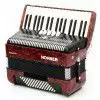 Hohner Bravo III 72 Akkordeon (rot)