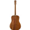 Fender FSR PM-1E Standard Dreadnought Black Top Westerngitarre (mit Tonabnehmer) + Koffer