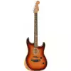 Fender American Acoustasonic Stratocaster Ebony Fingerboard 3-Color Sunburst Westerngitarre (mit Tonabnehmer)