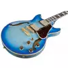 Ibanez AM 93 QM JBB Jet Blue Burst Artcore E-Gitarre