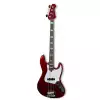 Lakland Skyline 44-60 Custom Bass, 4-String - Candy Apple Red Gloss