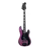 Lakland Skyline 44-64 Custom GZ Bass, 4-String - Translucent Purple Gloss