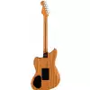 Fender Acoustasonic Player Jazzmaster RW Antique Olive Westerngitarre (mit Tonabnehmer)