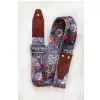 Lowlander Power Guitar Strap Retro Flowers