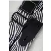 Lowlander Power Guitar Strap Zebra Stripes