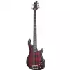 Schecter Hellraiser Extreme-5 Crimson Red Burst Satin bass guitar