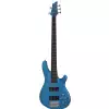 Schecter C-5 Deluxe Satin Metallic Light Blue bass guitar