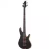 Schecter Charles Berthoud CB-4 See-Thru Black Satin bass guitar