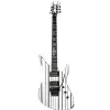 Schecter Signature Synyster Standard FR Gloss White/Black  electric guitar