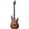 Schecter C-1 Exotic Spalted Maple Satin Natural Vintage Burst electric guitar