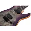 Schecter C-7 Pro Aurora Burst electric guitar