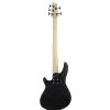 Schecter C-5 Deluxe Satin Black bass guitar