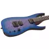 Schecter USA Custom Merrow KM-7 MKIII Pro Blue Crimson  electric guitar