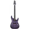 Schecter C-1 Platinum Satin Purple Burst electric guitar
