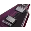 Schecter V-1 Custom Trans Purple  electric guitar