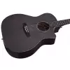 Schecter 3716 Deluxe See-Thru Black Satin acoustic guitar