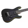 Schecter Demon 7 FR Satin Black electric guitar