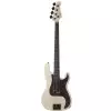 Schecter P-4 Ivory bass guitar