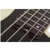 Schecter P-4 Ivory bass guitar