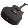 Schecter 3716 Deluxe See-Thru Black Satin acoustic guitar