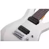 Schecter C-8 Deluxe  Satin White electric guitar