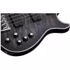 Schecter Hellraiser Extreme-4 See-Thru Black Satin bass guitar