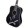 Schecter Robert Smith RS-1000 Busker Gloss Black acoustic guitar