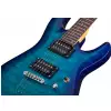 Schecter C-6 Plus Ocean Blue Burst  electric guitar