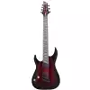 Schecter 2468 Omen Elite 7 MultiScale Black Cherry Burst Link gitara elektryczna lewor�czna