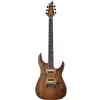 Schecter C-1 Exotic Spalted Maple Satin Natural Vintage Burst electric guitar