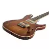 Schecter C-1 Exotic Spalted Maple Satin Natural Vintage Burst electric guitar