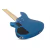 Schecter C-5 Deluxe Satin Metallic Light Blue bass guitar