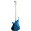 Schecter C-5 Deluxe Satin Metallic Light Blue bass guitar