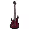 Schecter 2469 Omen Elite 8 MultiScale Black Cherry Burst Link gitara elektryczna leworczna